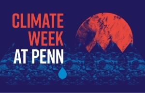Climate Week at Penn poster